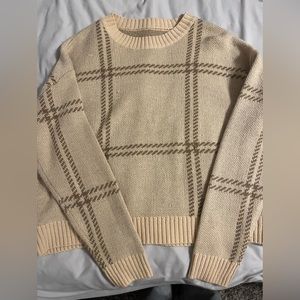 Creme Thin Sweater